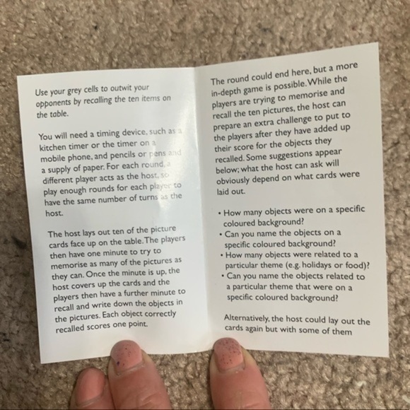 The Memory Game New never used - Picture 8 of 10